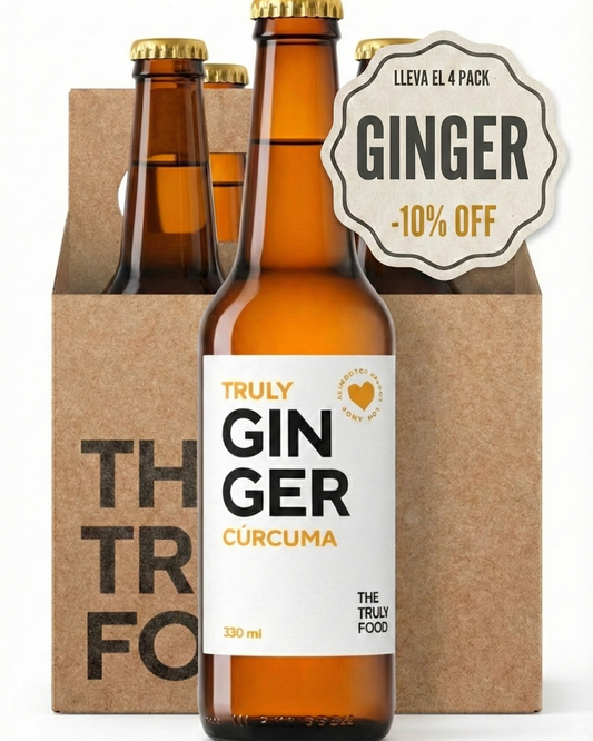 4-Pack Ginger Beer Cúrcuma 330ml