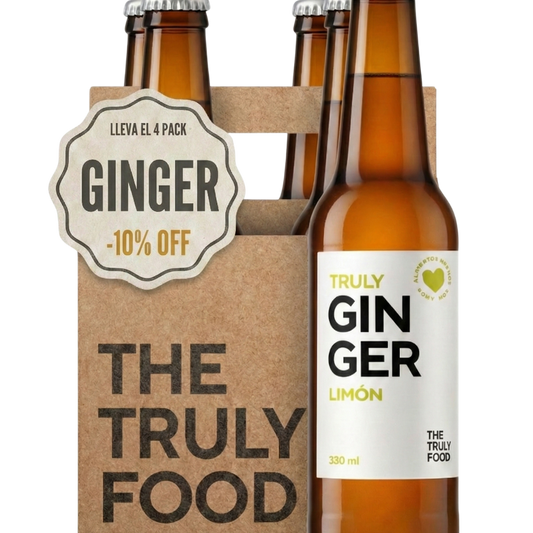 4-Pack Ginger Beer Limón 330ml