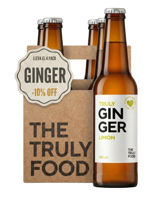 4-Pack Ginger Beer Limón 330ml