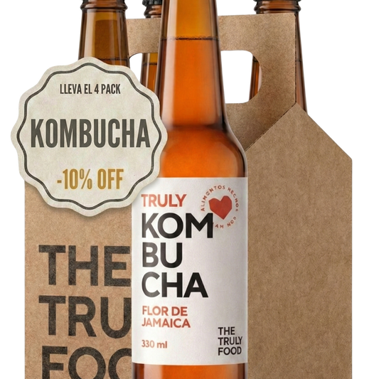 4-Pack Kombucha Flor de Jamaica 330ml