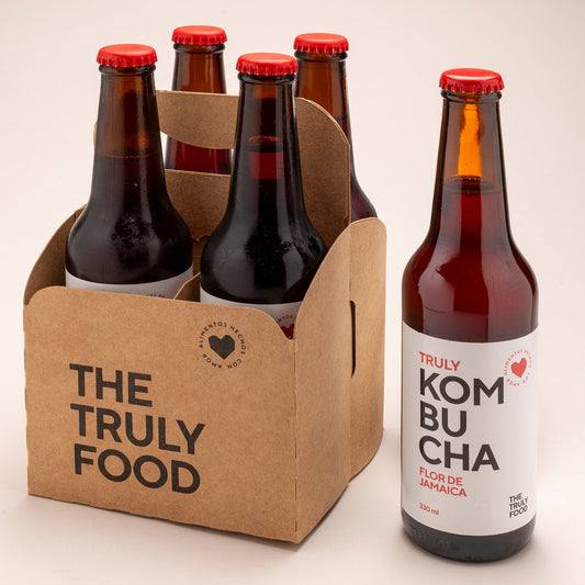 4-Pack Kombucha Flor de Jamaica 330ml